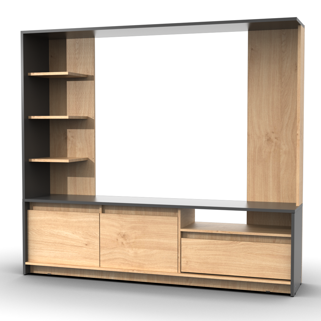 Rack de tv modular