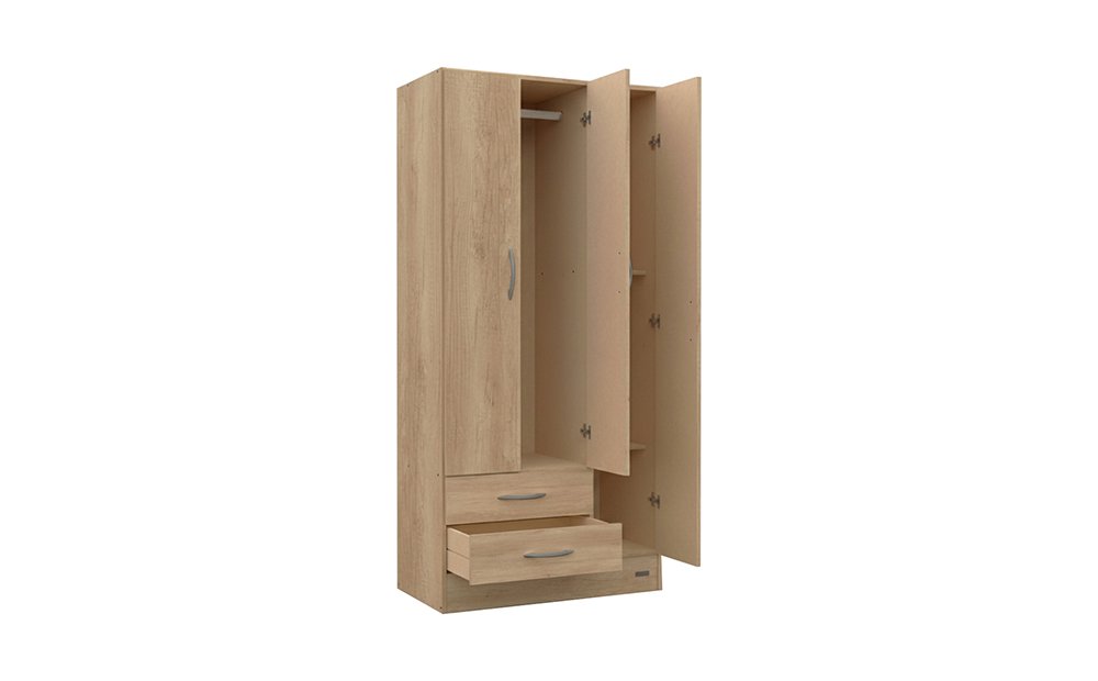 Ropero de tres puertas